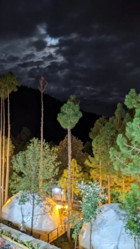 Wake up to Murree is misty mountain views.
